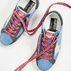 Women's Golden Goose Sneakers in Chambray, Size 9